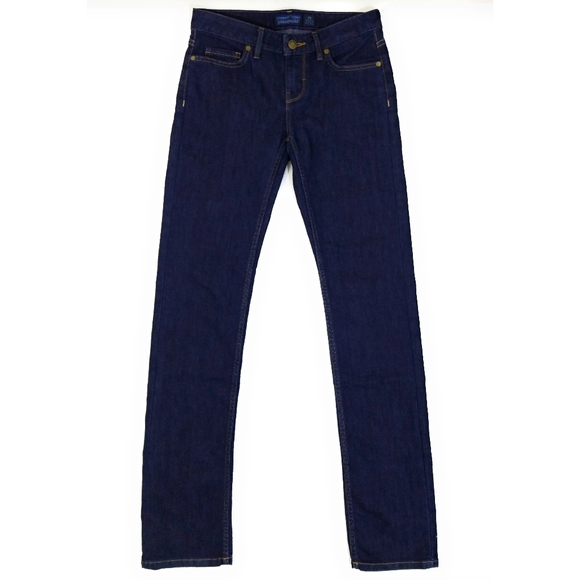 PATAGONIA Dark Wash Straight Leg Jeans Size 25 - Picture 2 of 5